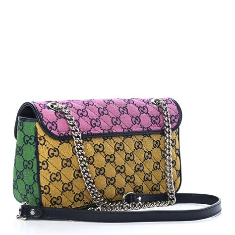 multicolor gucci purse|gucci shoulder bag.